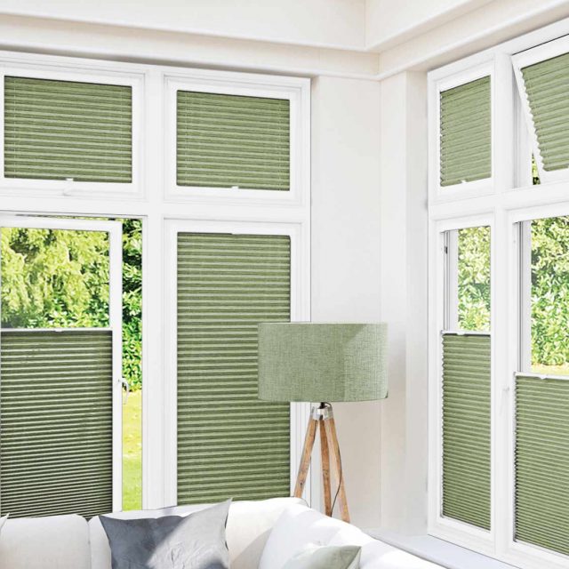 Darby Pistachio Honeycomb Blinds