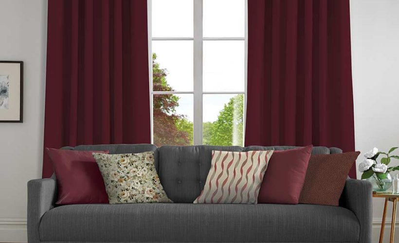 Raffia-Burgundy-Curtain