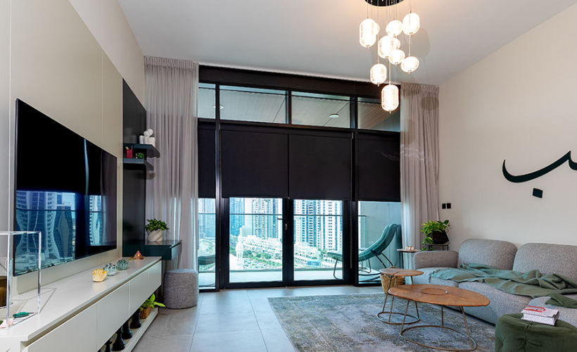 black-roller-blinds